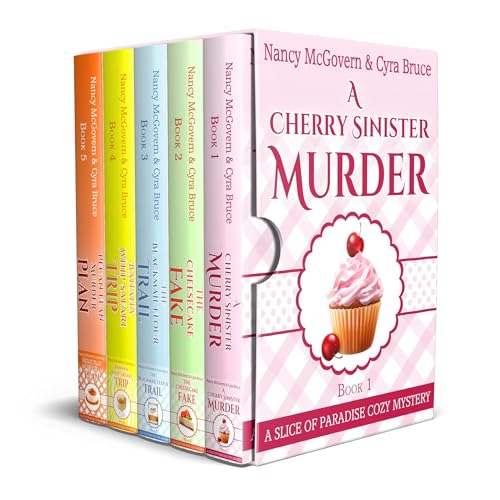 Cover of Slice of Paradise Cozy Mysteries, The Complete Series Box Set