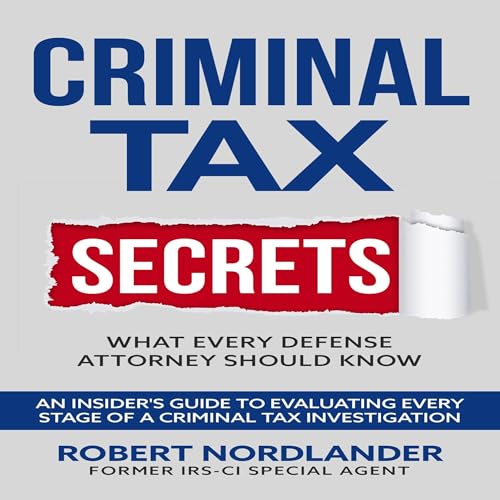 Cover of Criminal Tax Secrets
