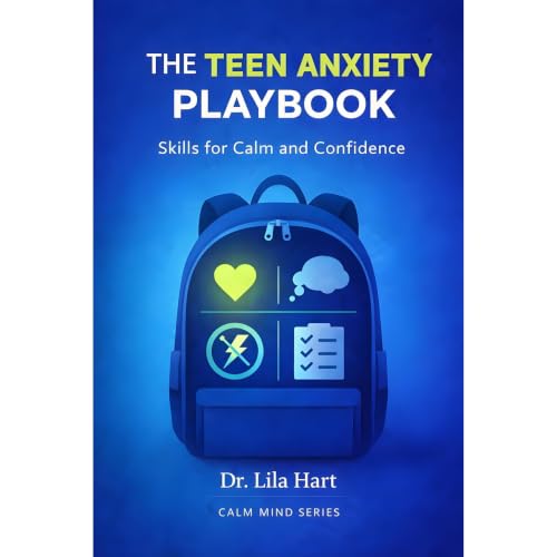 Cover of The Teen Anxiety Playbook