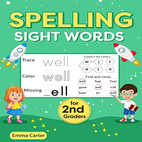 Cover of Spelling Sight Words for 2nd Graders