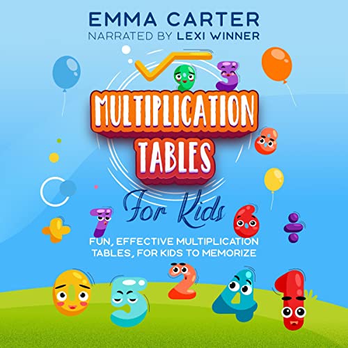 Cover of Multiplication Tables for Kids
