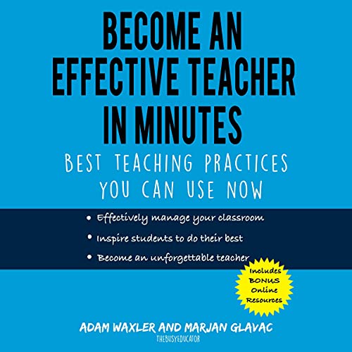 Cover of Become an Effective Teacher in Minutes