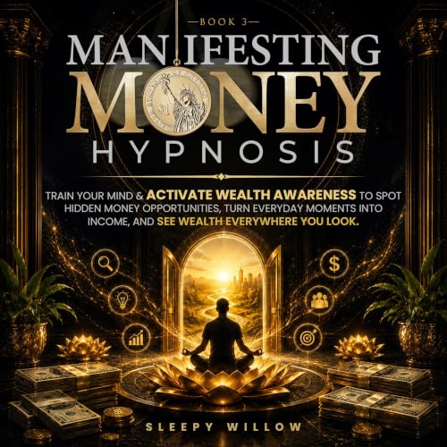 Cover of Manifesting Money Hypnosis, Book 3