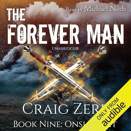 Cover of The Forever Man, Book 9: Onslaught