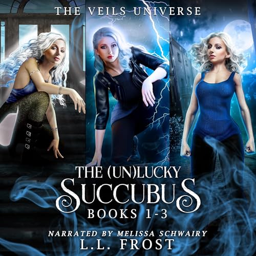 Cover of The (un)Lucky Succubus Omnibus, Books 1-3