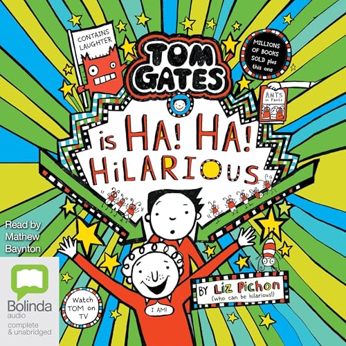Cover of Tom Gates is Ha! Ha! Hilarious