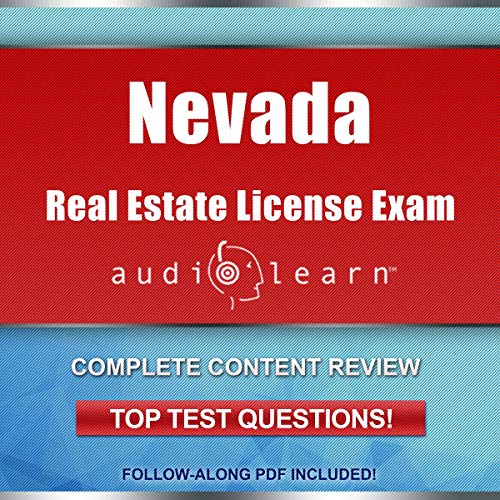 Cover of Nevada Real Estate License Exam AudioLearn