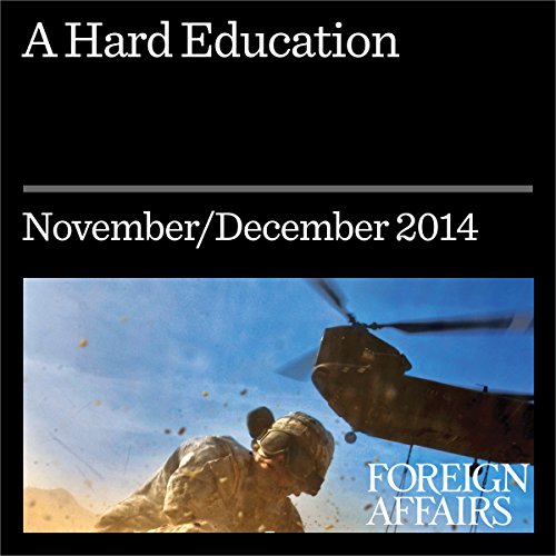 Cover of A Hard Education
