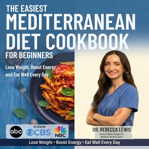 Cover of The Easiest Mediterranean Diet Cookbook for Beginners