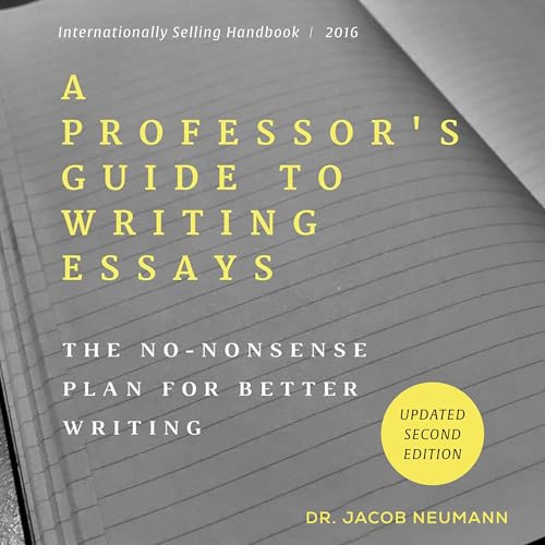 Cover of A Professor's Guide to Writing Essays