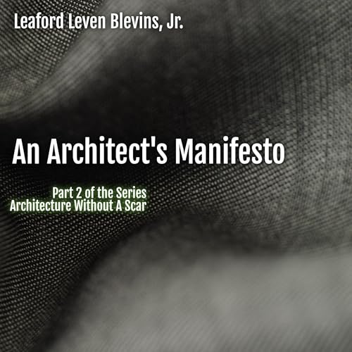Cover of An Architect's Manifesto