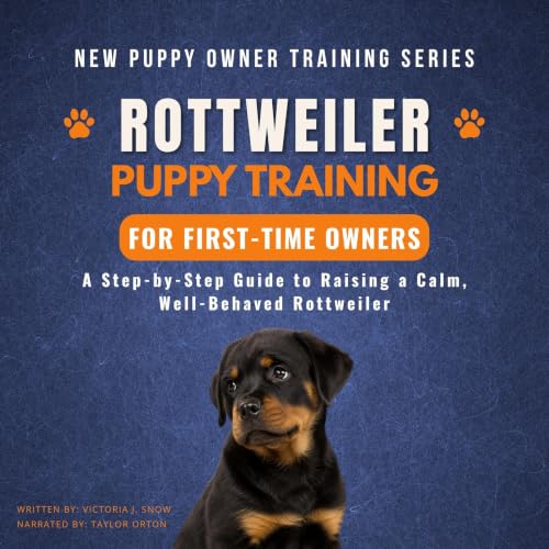 Cover of Rottweiler Puppy Training for First-Time Owners