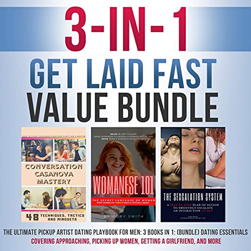 Cover of The Ultimate Pickup Artist Dating Playbook for Men: 3 Books in 1