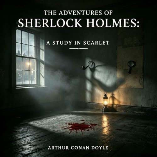 Cover of The Adventures of Sherlock Holmes: A Study in Scarlet