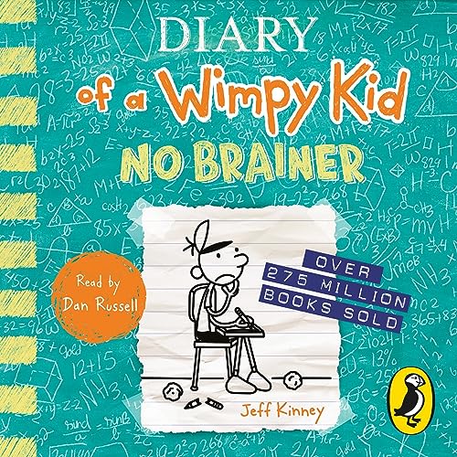 Cover of Diary of a Wimpy Kid: No Brainer (Book 18)