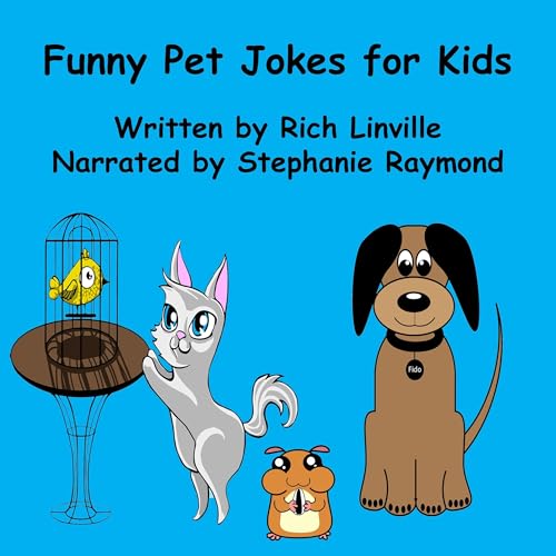 Cover of Funny Pet Jokes for Kids