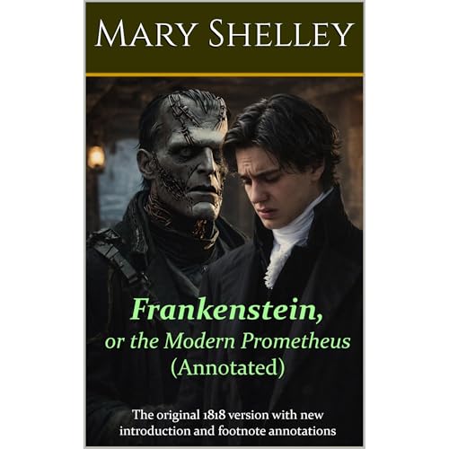 Cover of Frankenstein, or the Modern Prometheus (Annotated)
