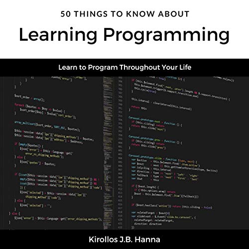 Cover of 50 Things to Know About Learning Programming