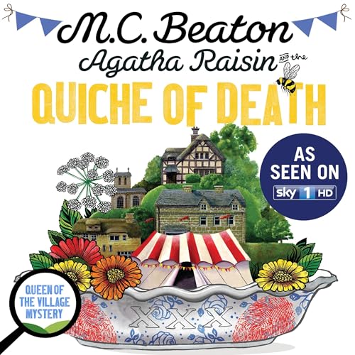 Cover of Agatha Raisin and the Quiche of Death