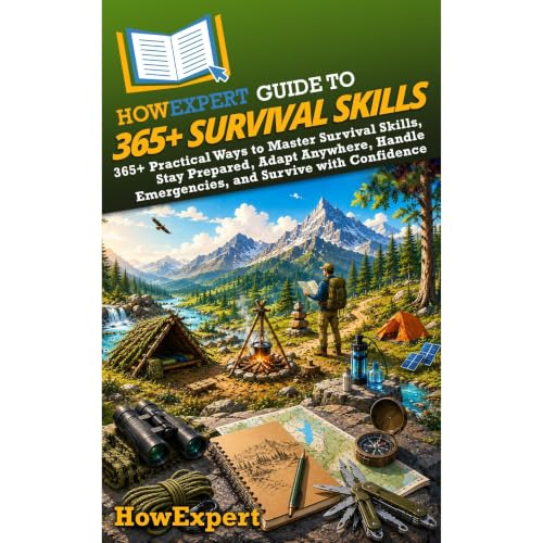 Cover of HowExpert Guide to 365+ Survival Skills