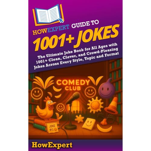 Cover of HowExpert Guide to 1001+ Jokes