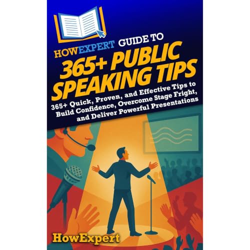 Cover of HowExpert Guide to 365+ Public Speaking Tips