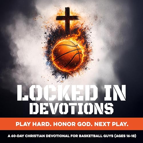 Cover of Locked in Devotions - Play Hard. Honor God. Next Play.