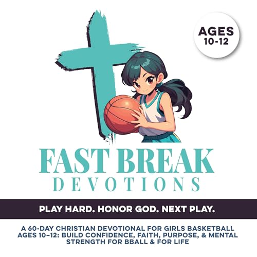 Cover of Fast Break Devotions: Play Hard. Honor God. Next Play