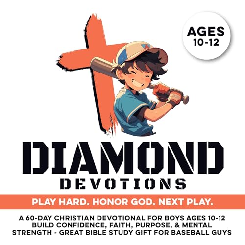 Cover of Diamond Devotions: Play Hard. Honor God. Next Play.