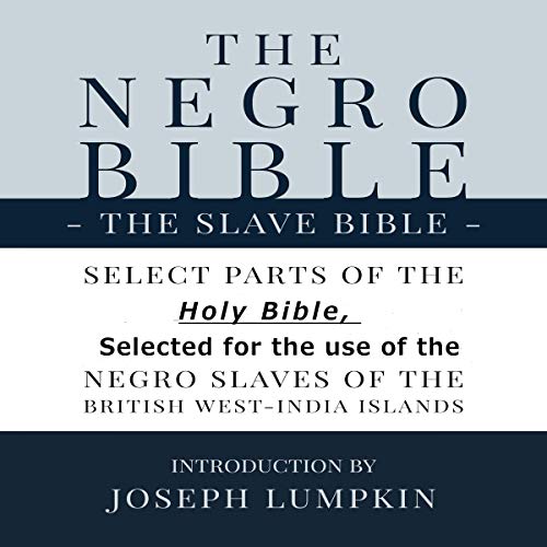 Cover of The Negro Bible: The Slave Bible