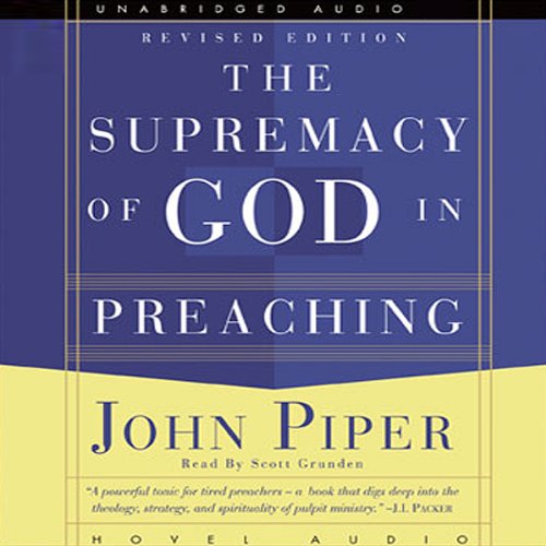 Cover of Supremacy of God in Preaching