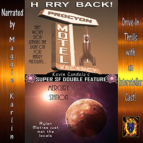 Cover of Super SF Double Feature: H rry Back! and Mercury Station