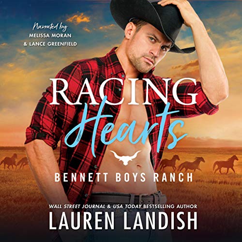Cover of Racing Hearts: Bennett Boys Ranch