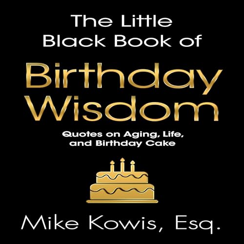 Cover of The Little Black Book of Birthday Wisdom
