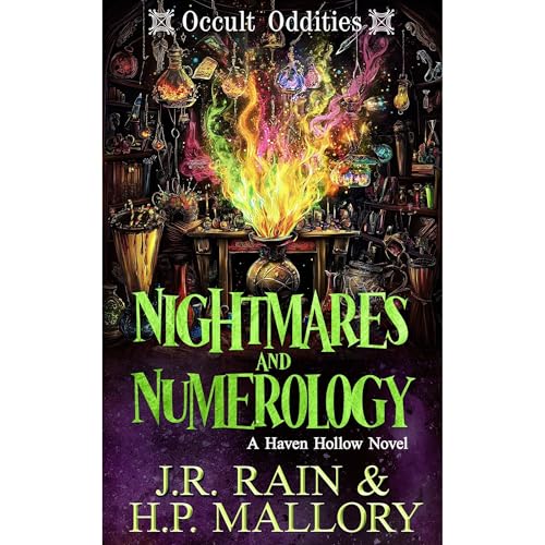 Cover of Nightmares & Numerology: A Paranormal Women's Fiction Novel