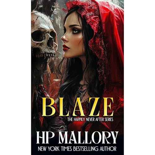 Cover of Blaze, A Reverse Harem Fairytale, Red Riding Hood Retelling