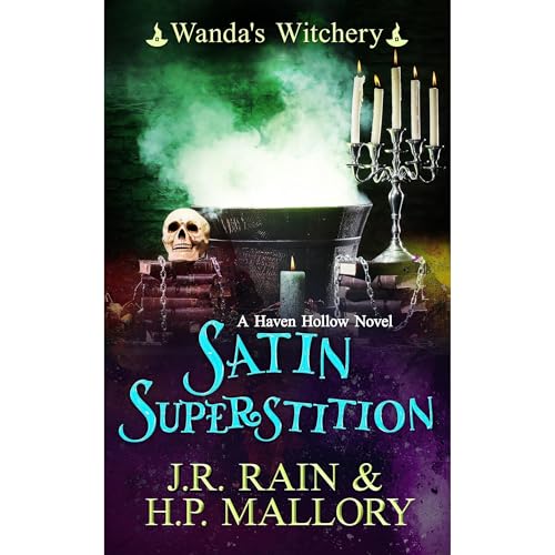 Cover of Satin Superstition: A Paranormal Women's Fiction Novel