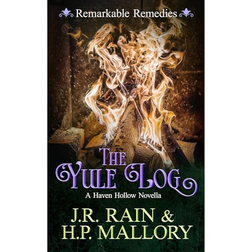 Cover of The Yule Log (Novella): Paranormal Women's Fiction