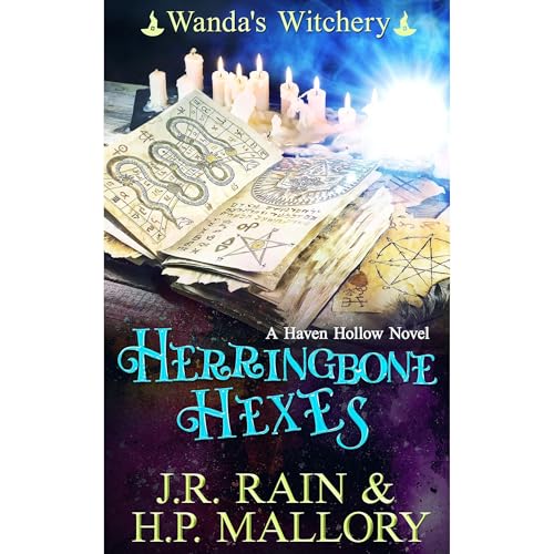 Cover of Herringbone Hexes: A Paranormal Women's Fiction Novel