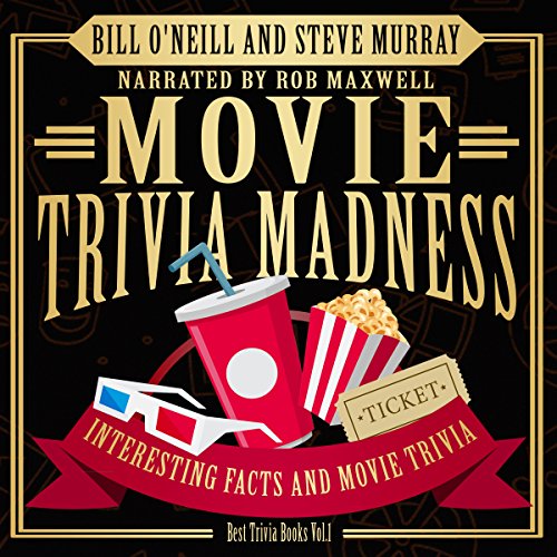 Cover of Movie Trivia Madness: Interesting Facts and Movie Trivia