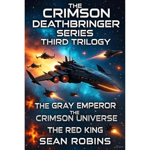 Cover of The Crimson Deathbringer Series Third Trilogy