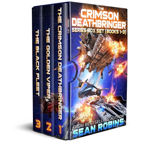 Cover of The Crimson Deathbringer Series Box Set (Books 1-3)