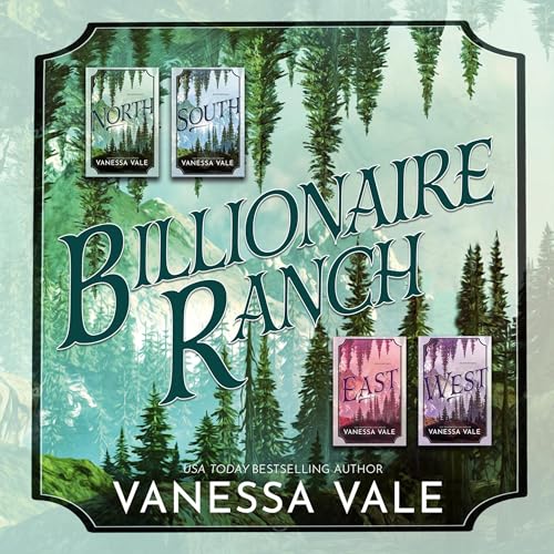 Cover of Billionaire Ranch Series Boxed Set, Books 1-4