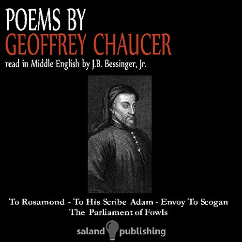 Cover of Poems By Geoffrey Chaucer