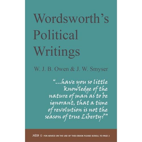 Cover of Wordsworth's Political Writings