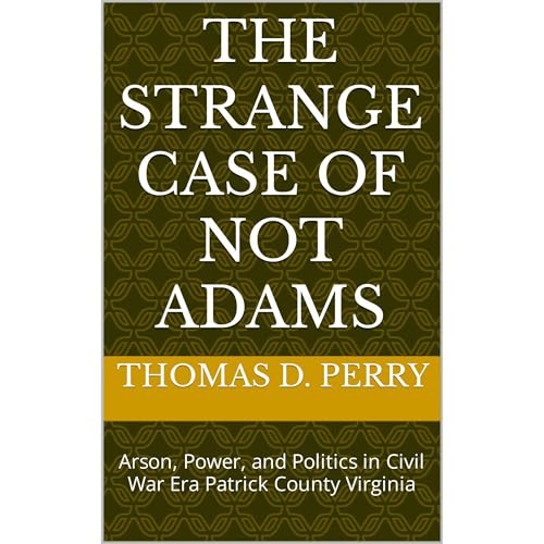 Cover of The Strange Case Of Not Adams
