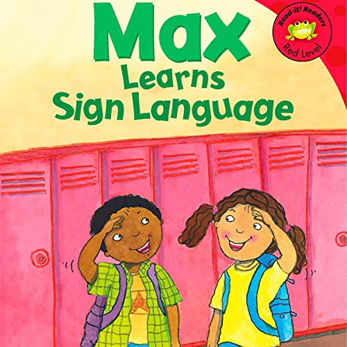 Cover of Max Learns Sign Language