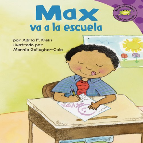 Cover of Max va a la escuela (Max Goes to School)