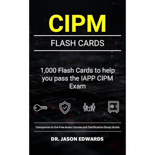 Cover of CIPM Flash Cards