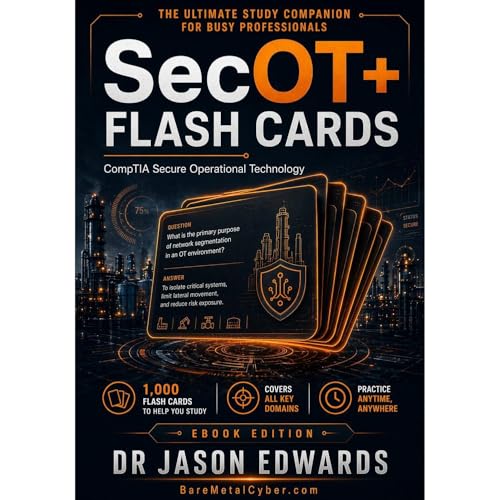 Cover of SecOT+ Flash Cards